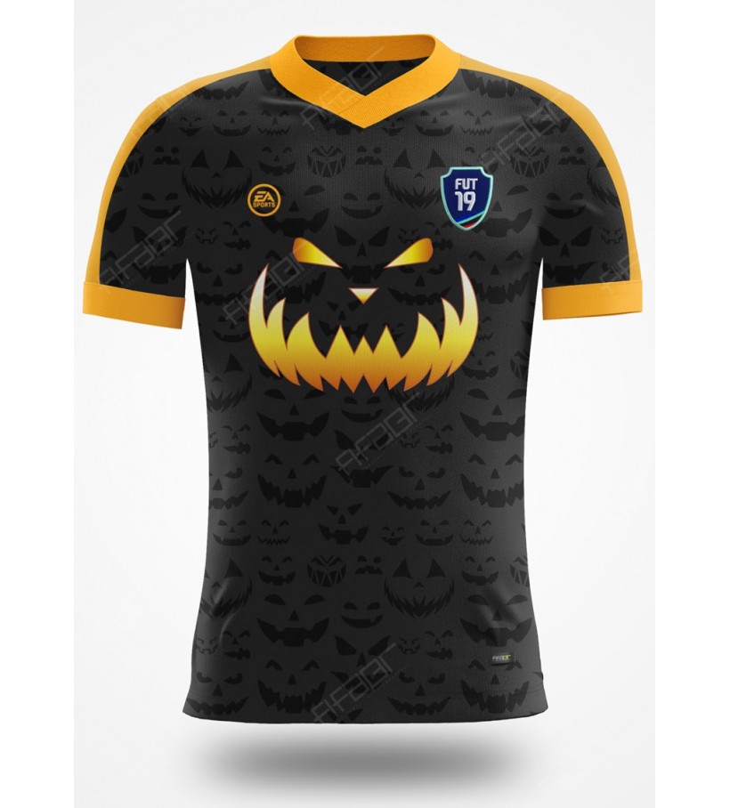 Camisa Ultimate Team Halloween Edition Preta e Laranja