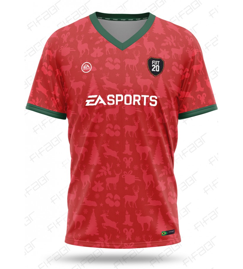 Camisa Fifa Ultimate Team FutMas Edition Vermelha